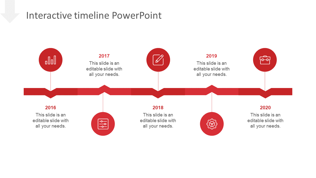 Free - Interactive Timeline PowerPoint Presentation & Google Slides